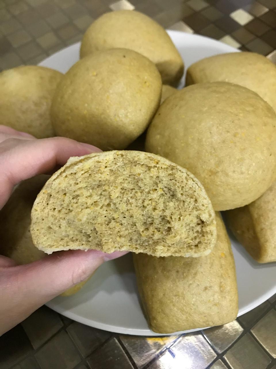 100%全麦杂粮馒头