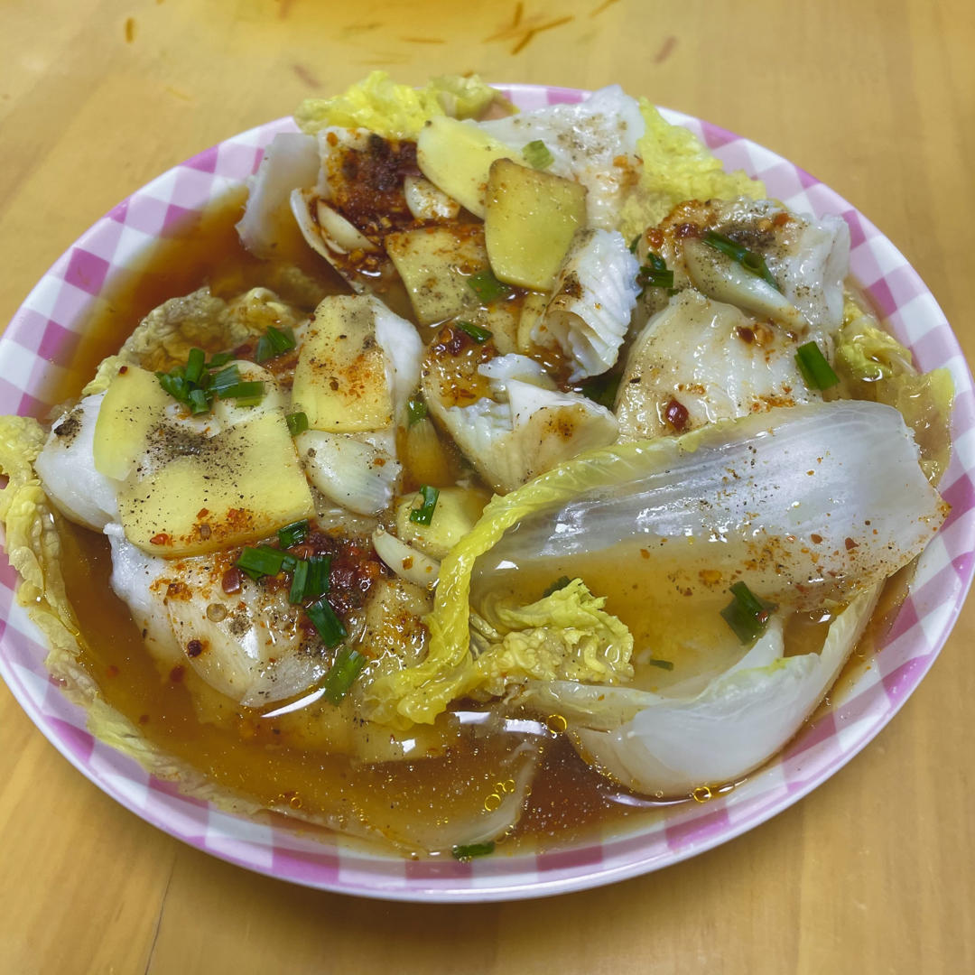 快速减脂餐·不用腌的清蒸巴沙鱼