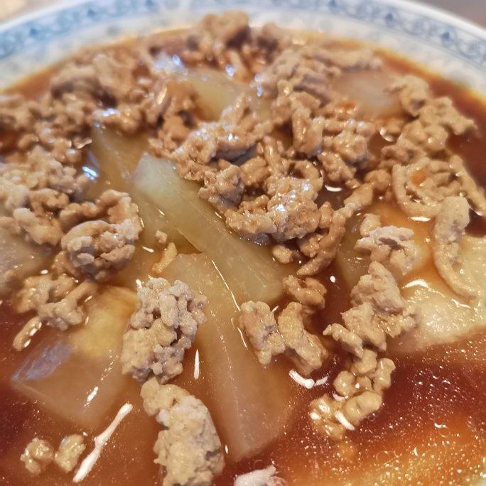 火腿片蒸冬瓜