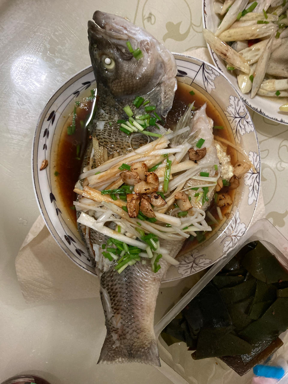 清蒸鲈鱼