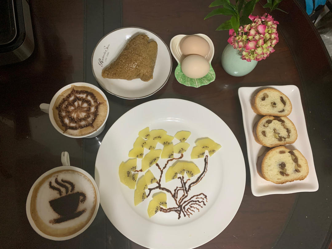 果蔬拼盘盘饰摆盘（松树）