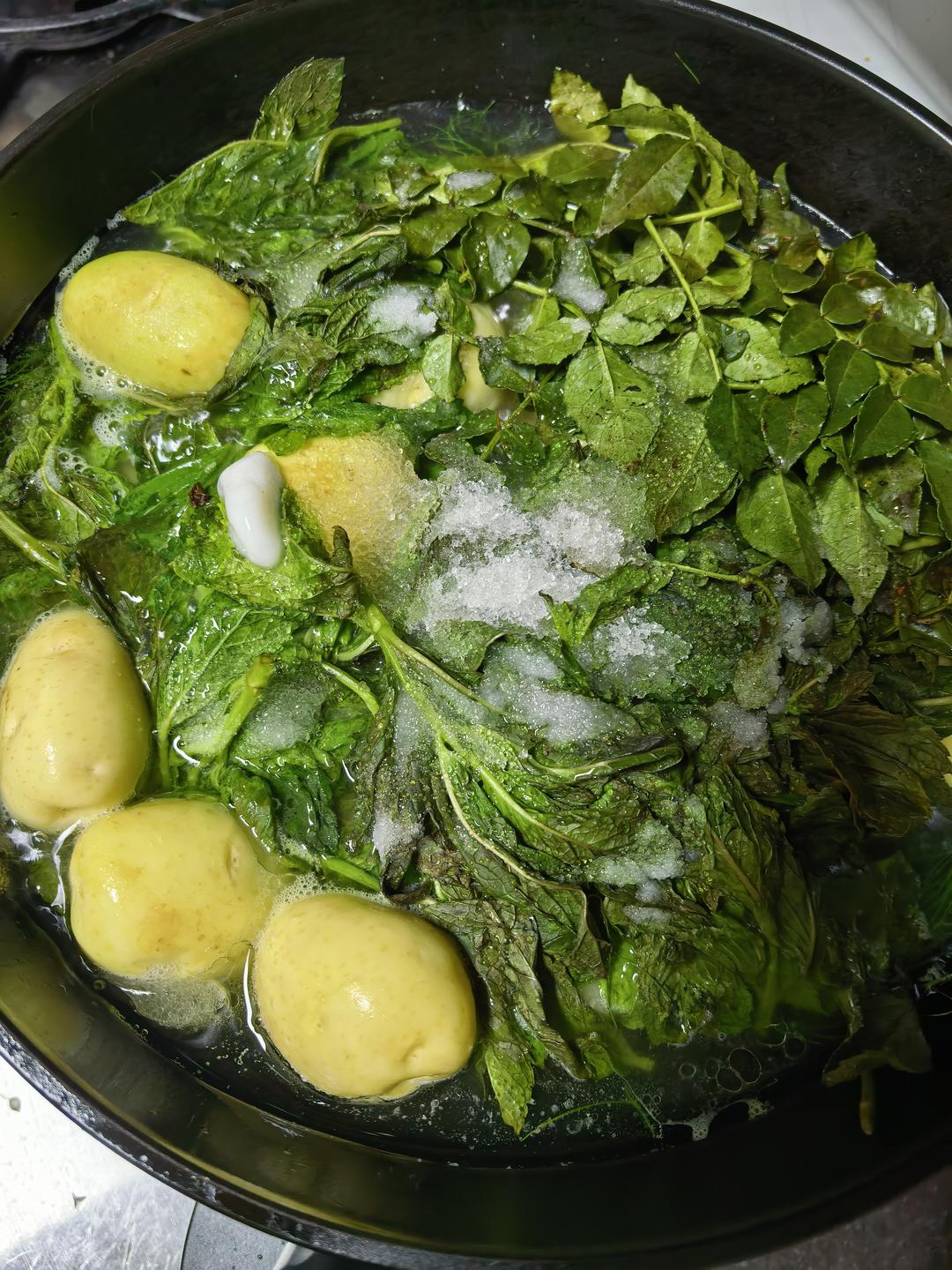 乡村焖小土豆