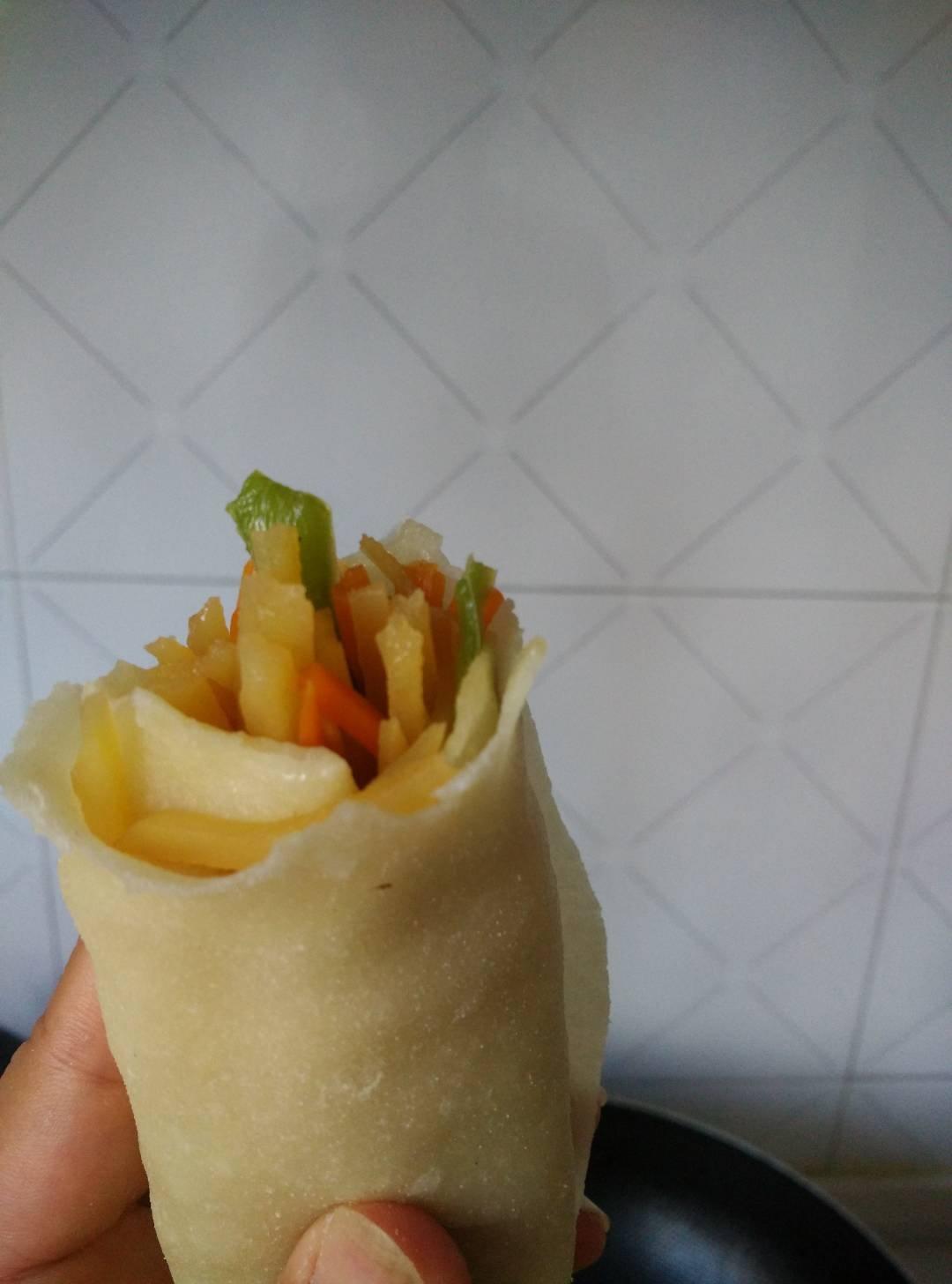 卷菜我最爱水烙馍（河南人最后的倔强👀）