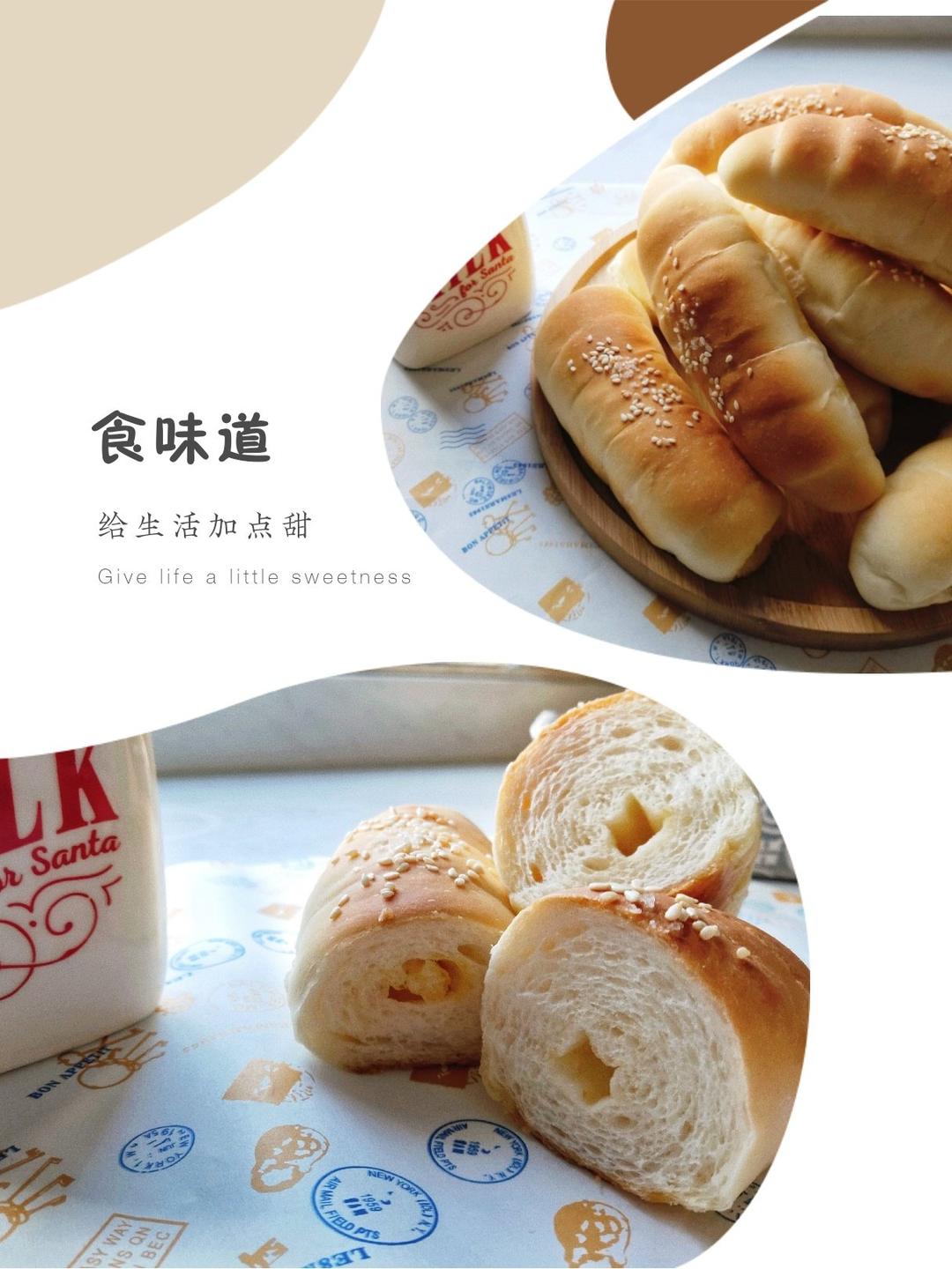日式海盐面包卷