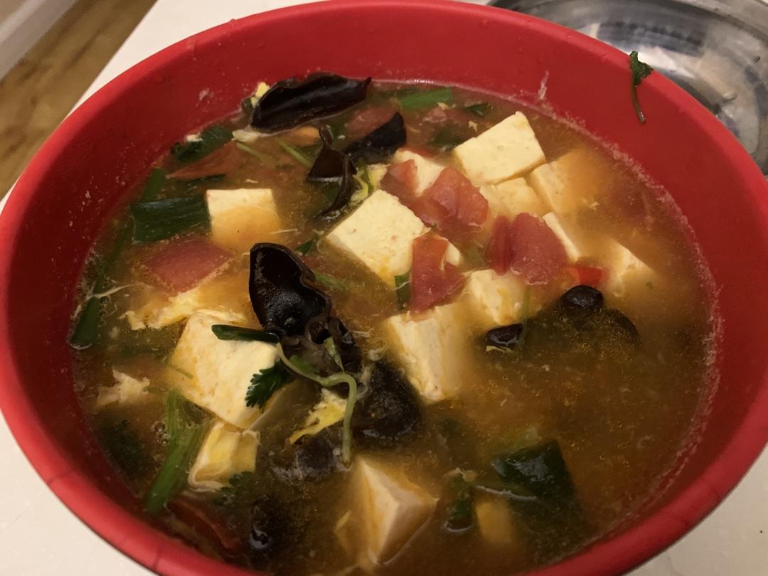 超级开胃的酸辣汤❗️10分钟搞定