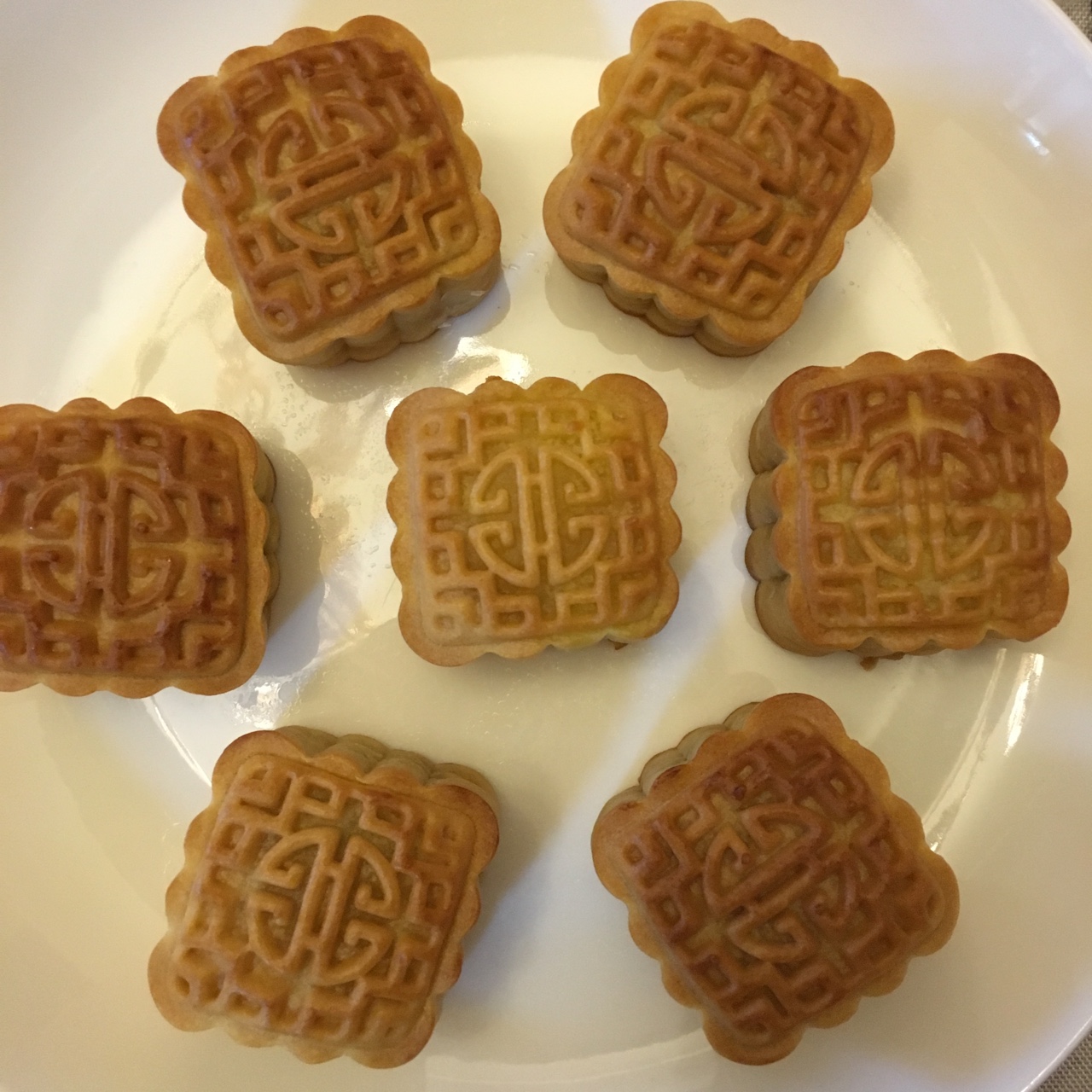 广式月饼(奶黄椰蓉提子馅)