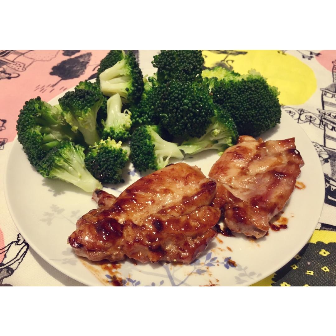 照烧鸡扒饭