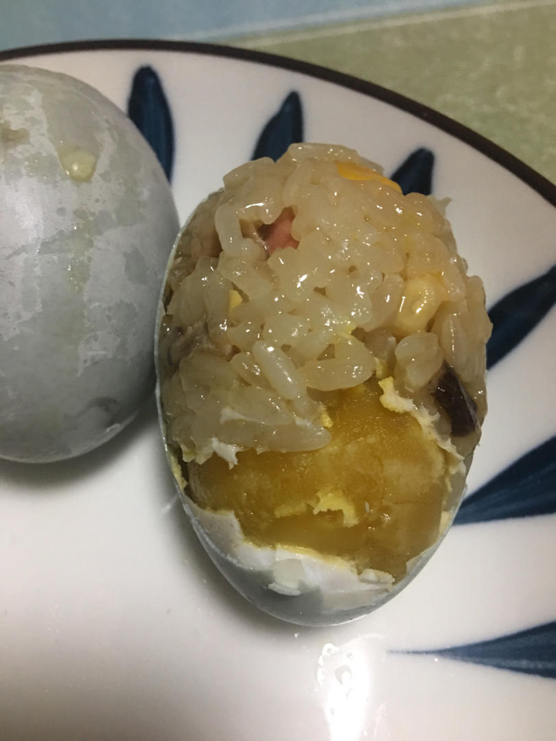 鸭蛋糯米饭