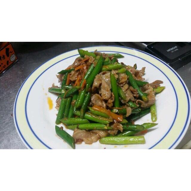蒜薹炒肉