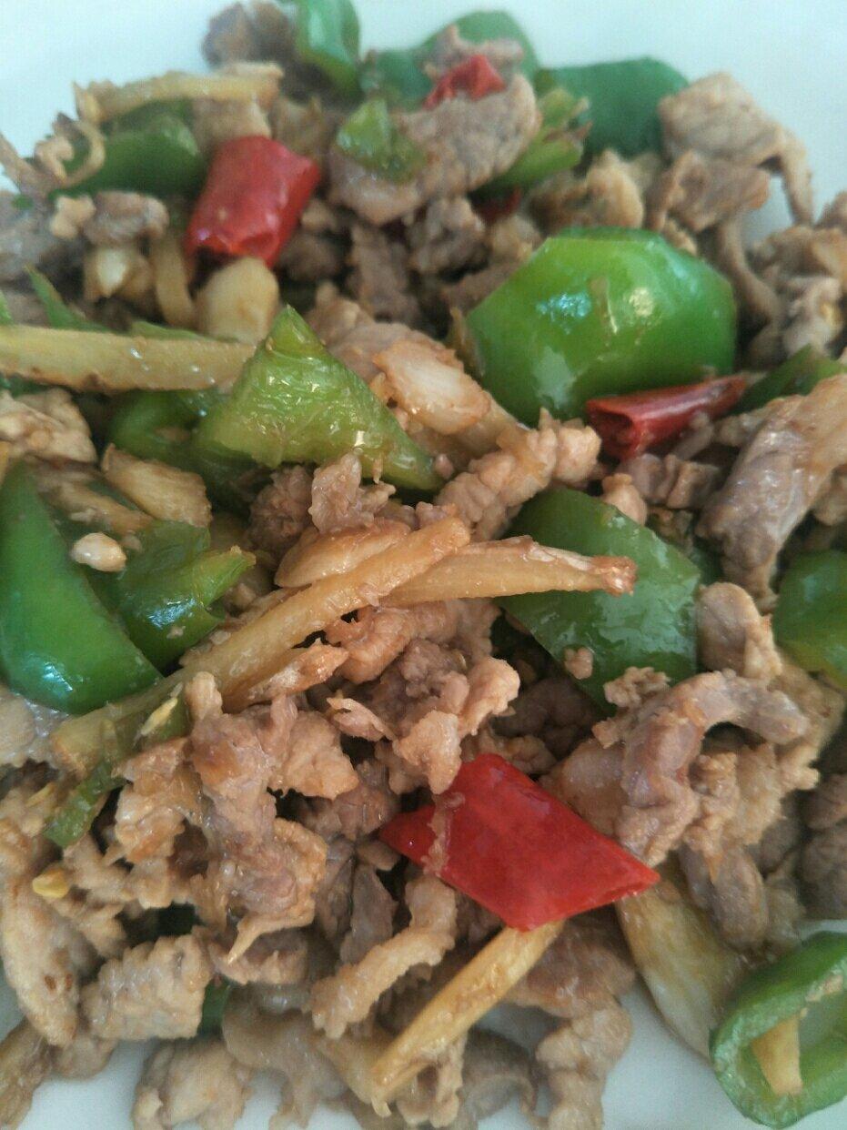 青椒炒肉
