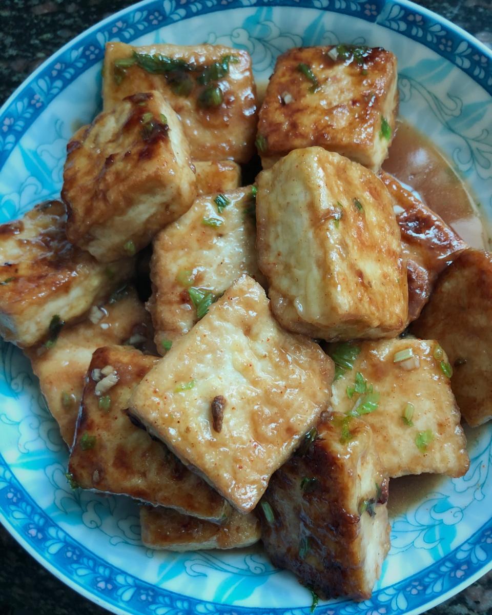 无敌好吃的香煎豆腐