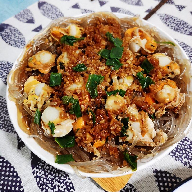 蒜蓉扇贝肉蒸粉丝