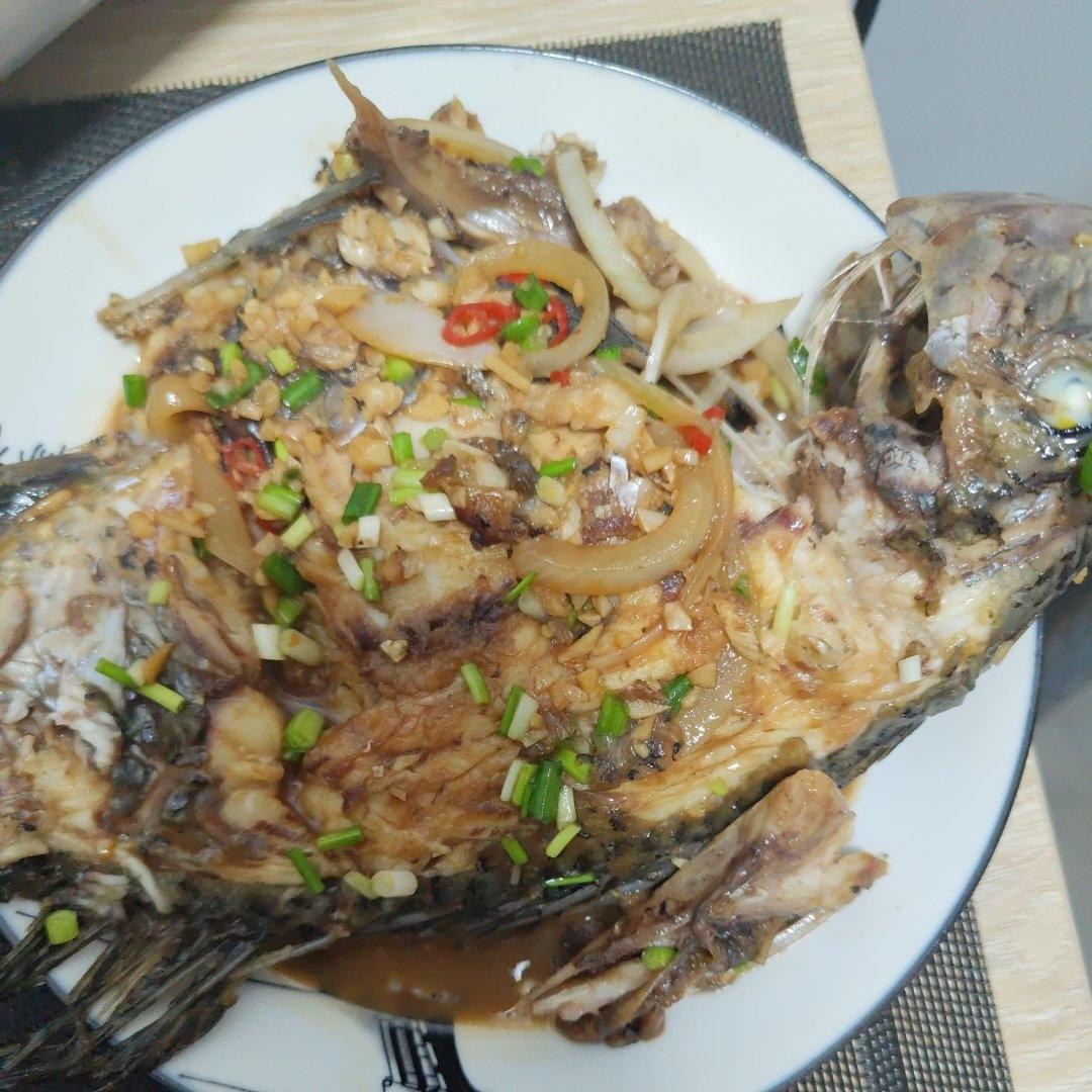 红烧罗非鱼：100%不破皮的秘诀