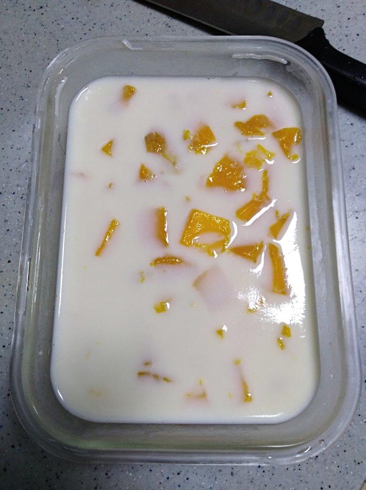 午后小甜点芒果椰汁糕教程