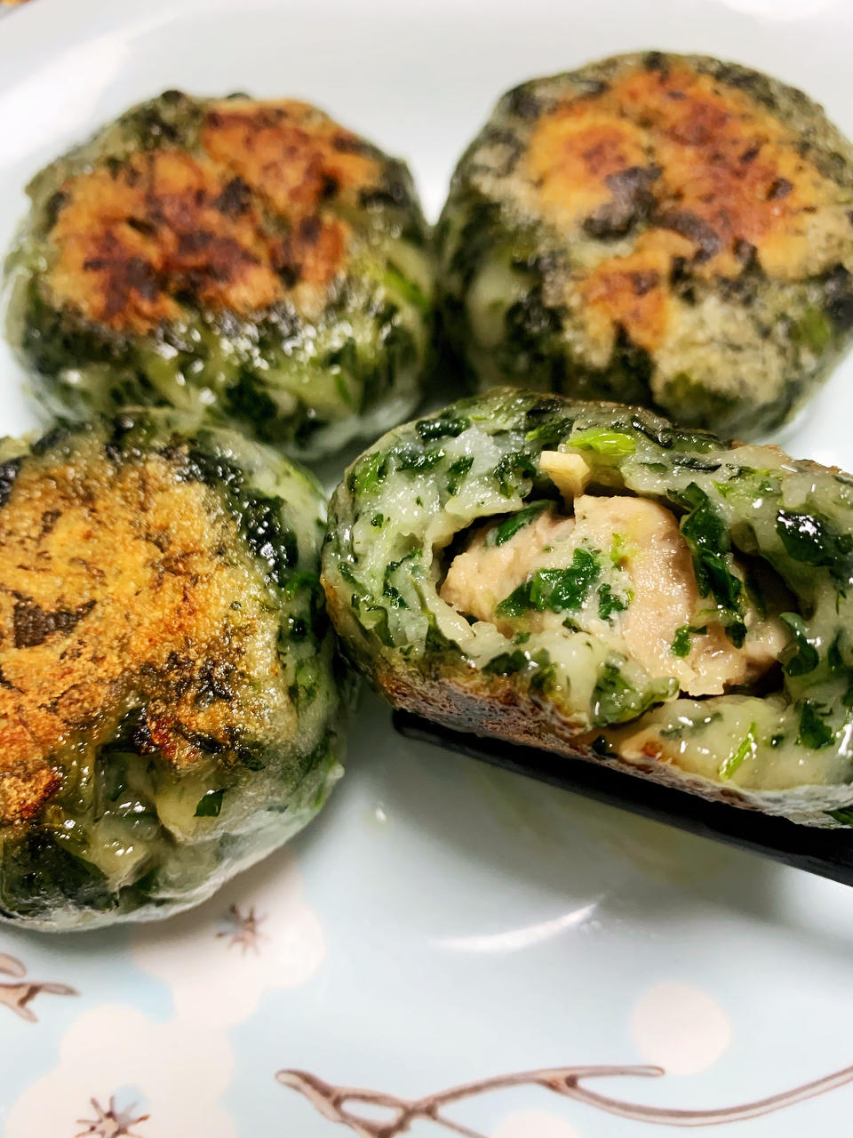草头饼的两种做法~~