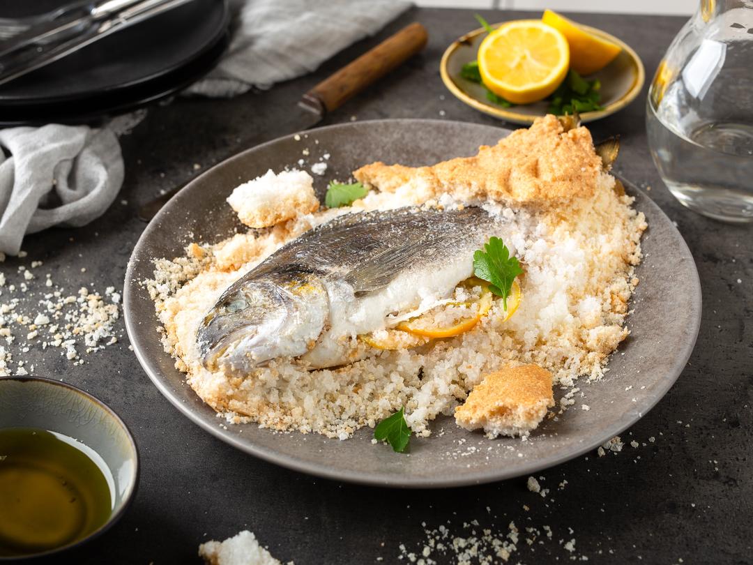 空气炸锅盐焗鱼的做法