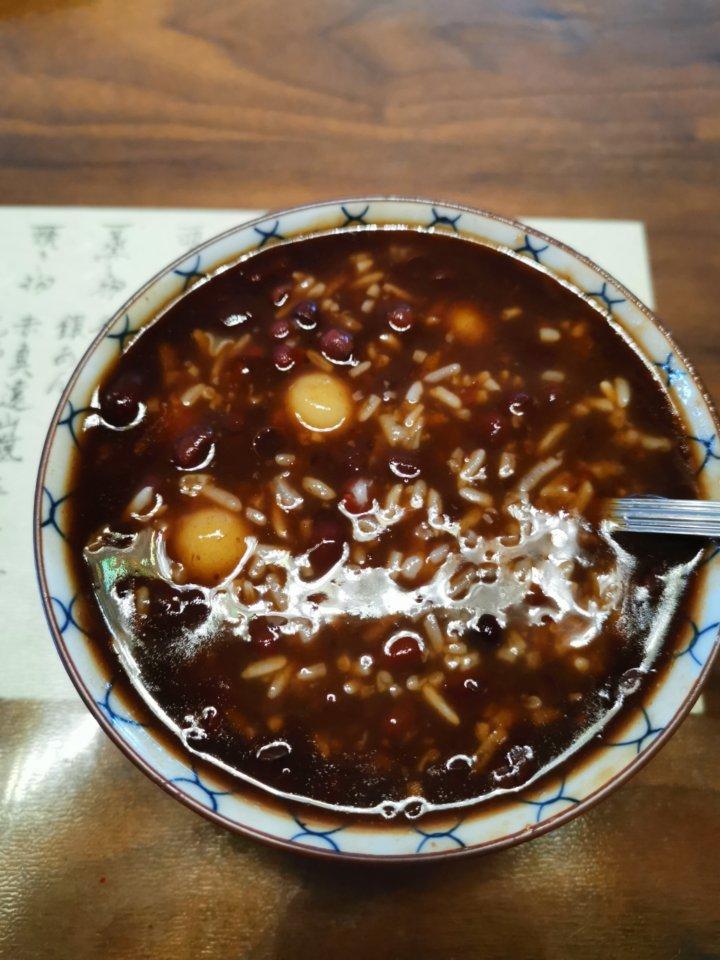 酒酿赤豆小元宵