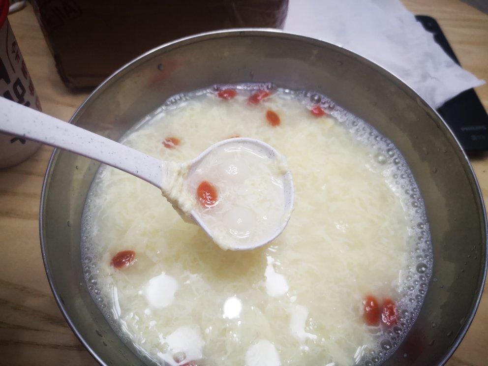 蛋花酒酿圆子