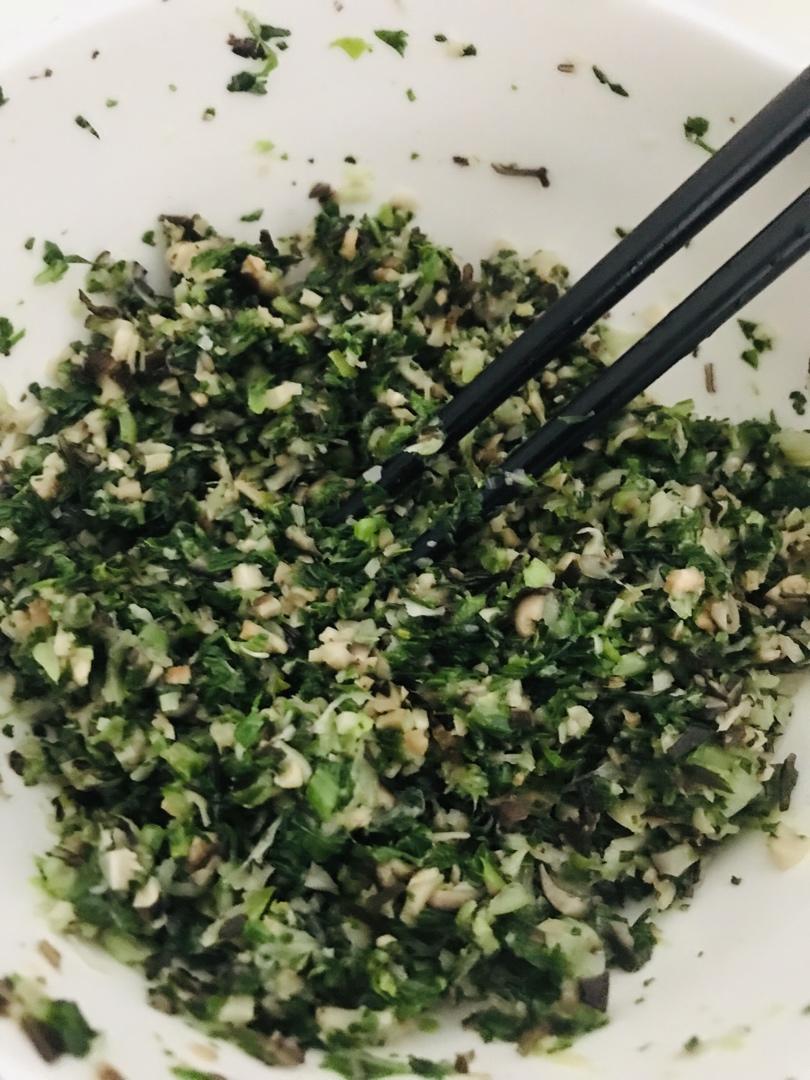 香菇青菜包