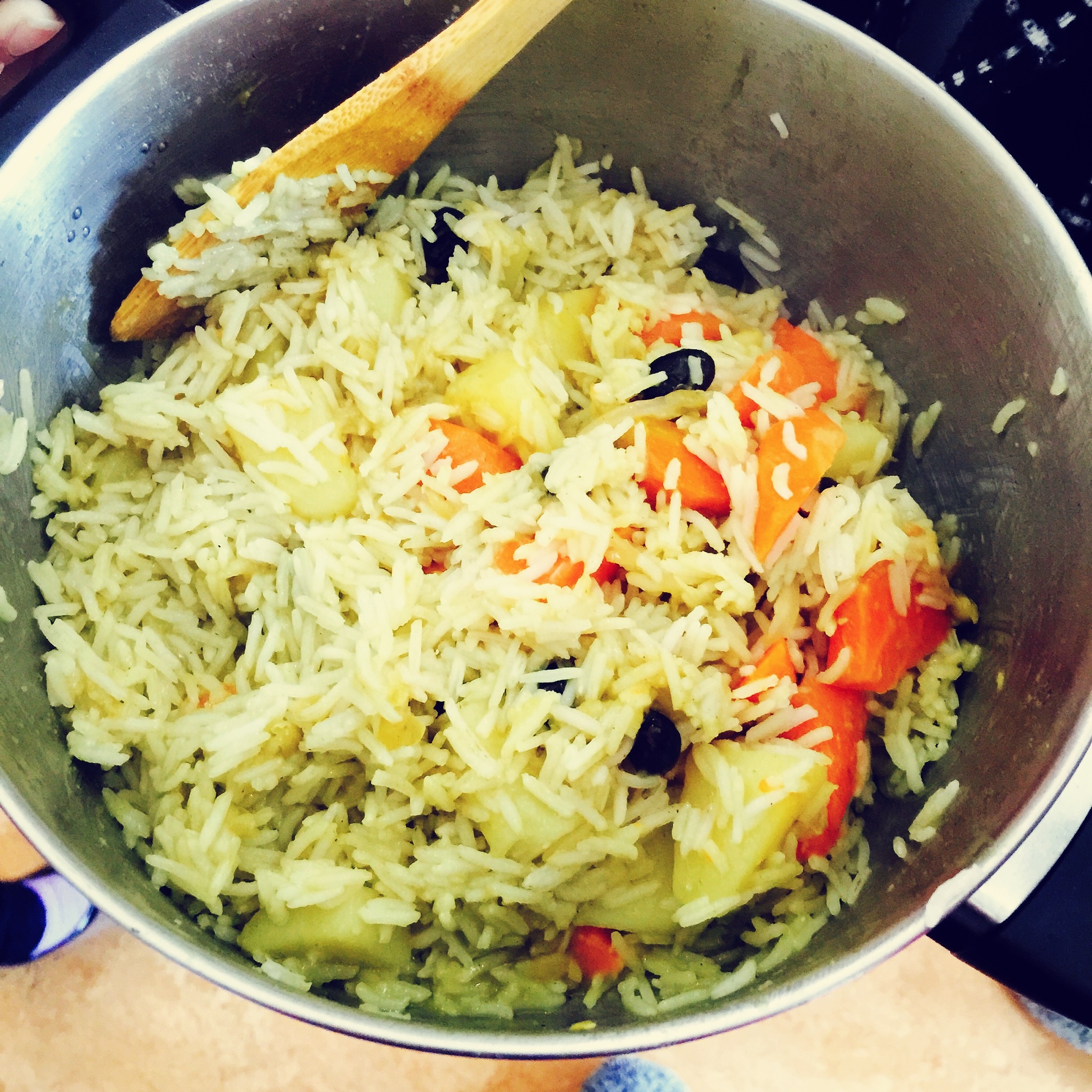 印度-蔬菜焖饭Biryani的做法 步骤1