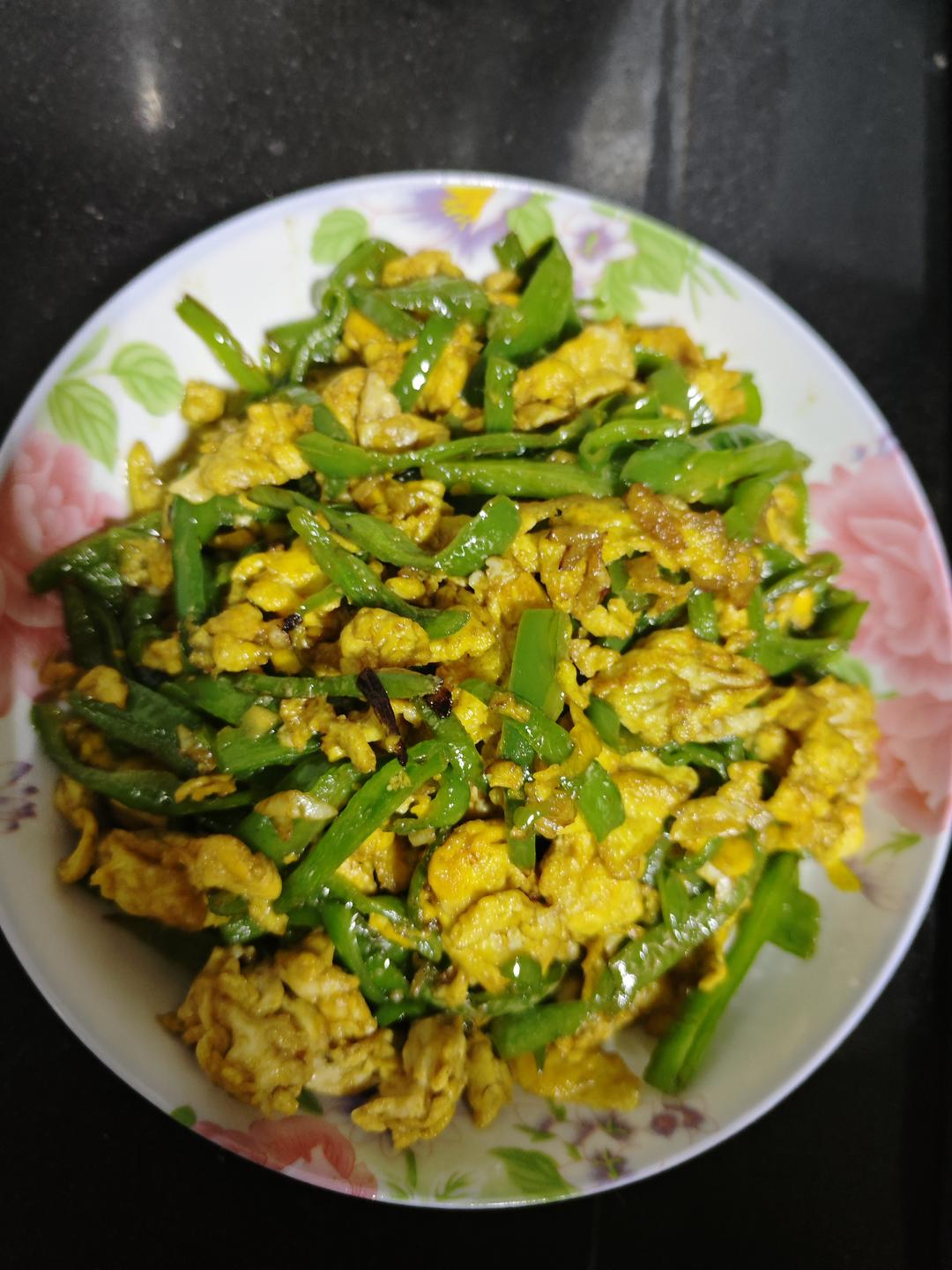 青椒炒蛋