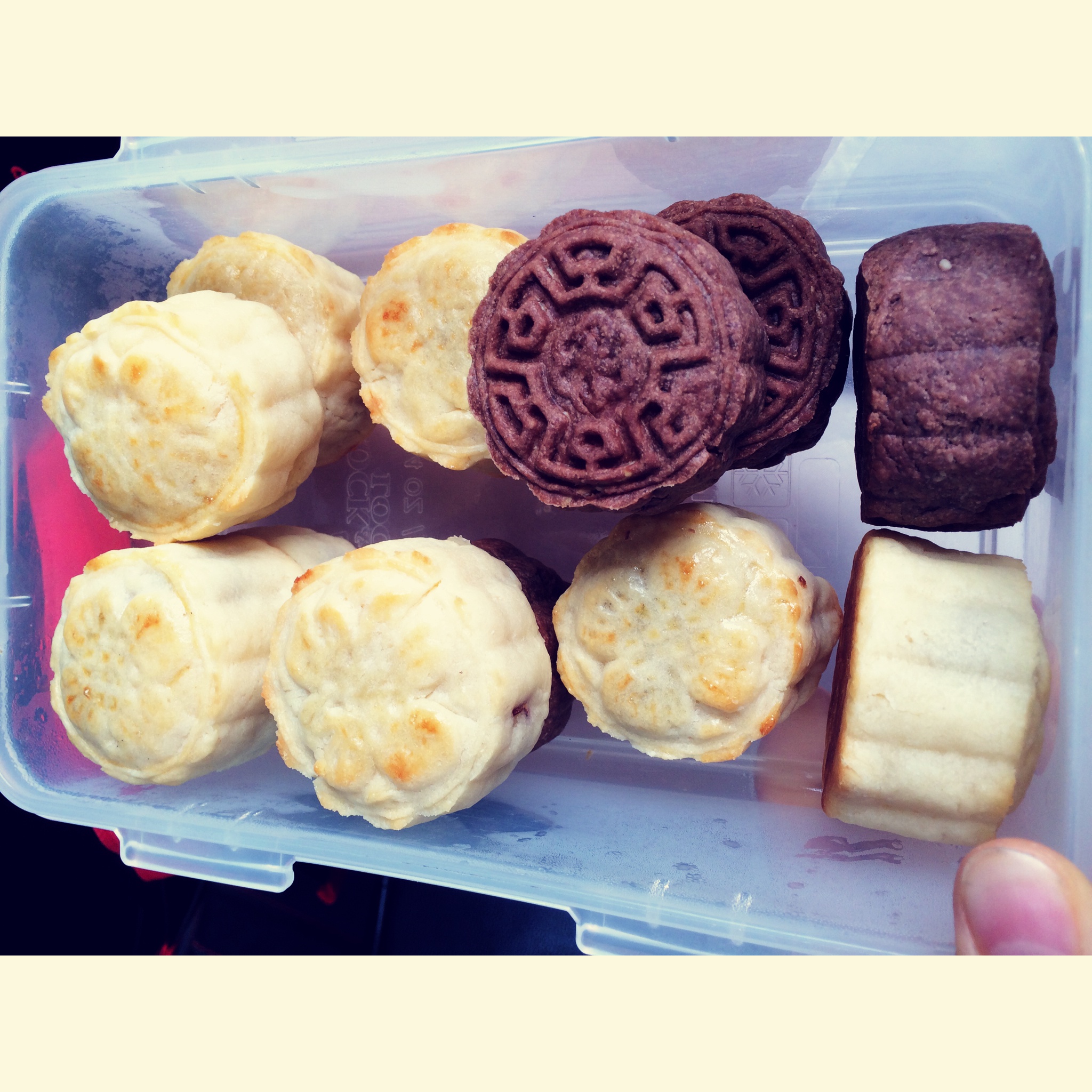 香港半岛奶黄月饼