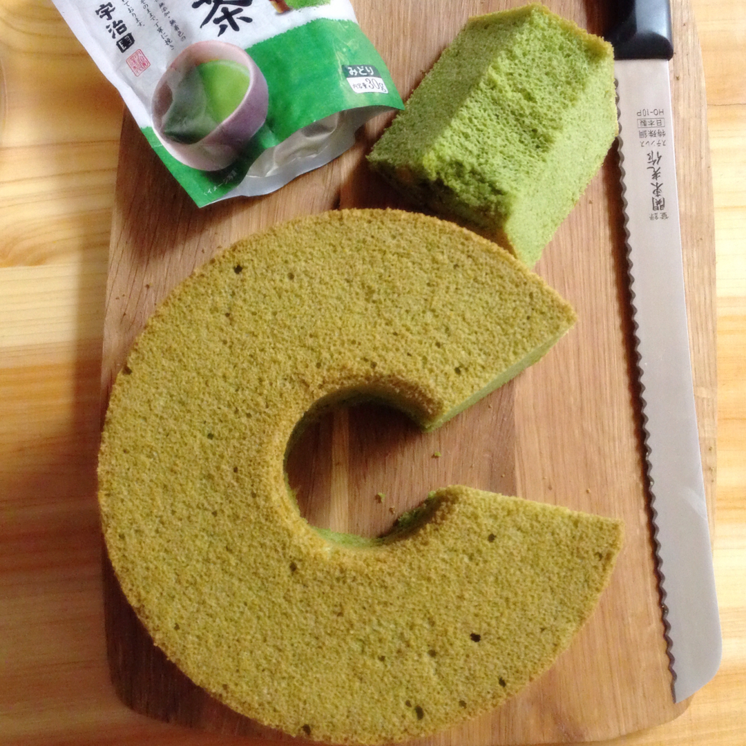 青井老师の抹茶戚风（17cm或18cm中空模）
