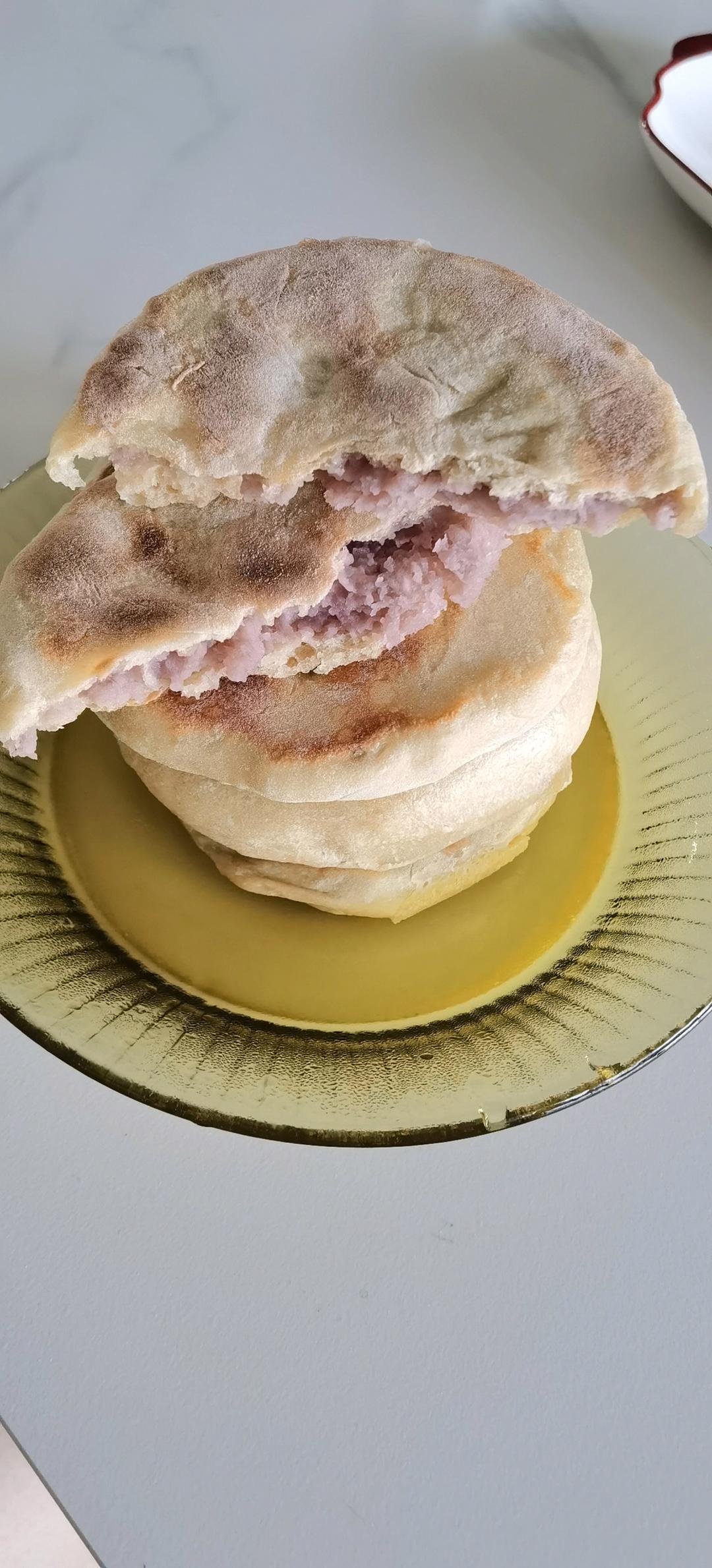 要多诱人有多诱人的白糖饼，家常味儿的哦