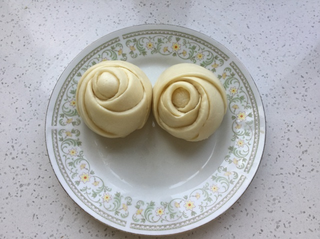 玫瑰花馒头