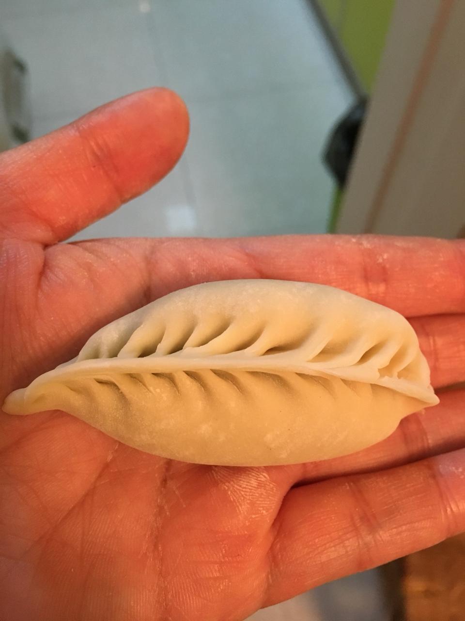 菠菜柳叶饺（附视频大法）