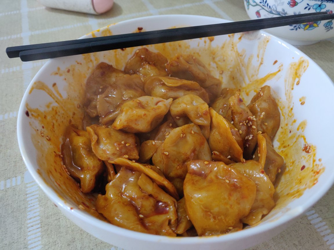 『红油水饺』——一碗蘸料别样味道