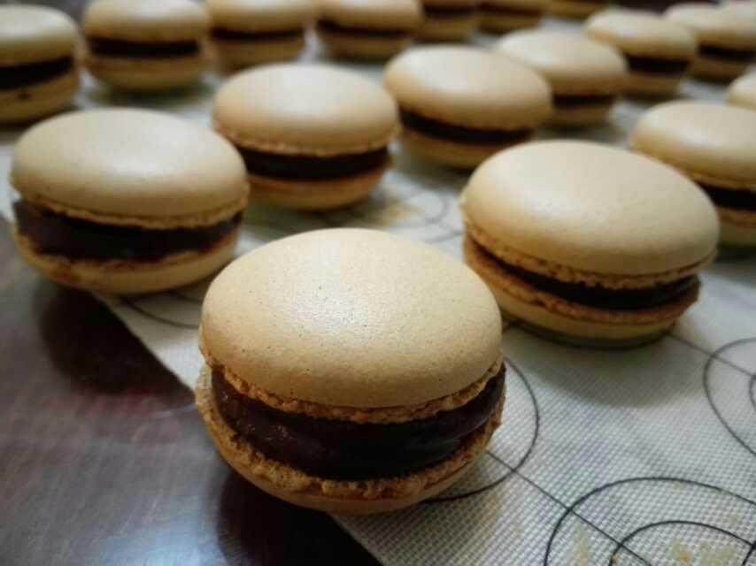 三个橙子意式马卡龙教程