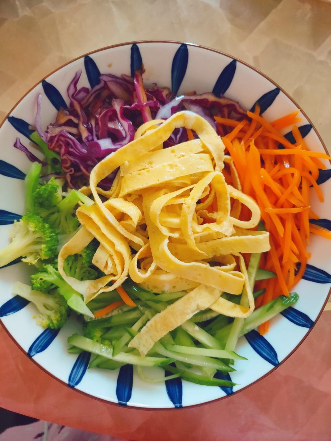 超好吃的凉拌面（荞麦面）