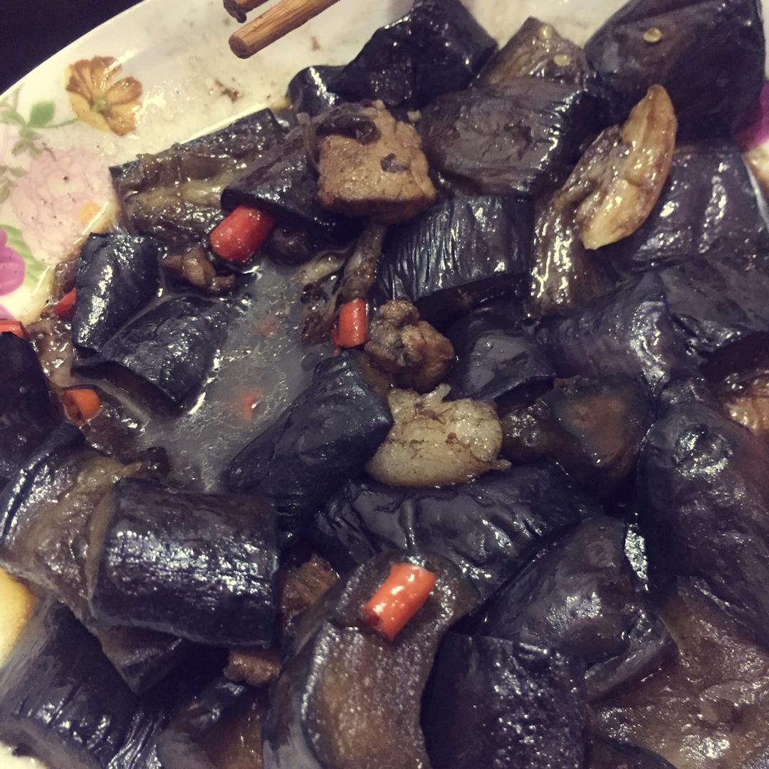 茄子炒肉