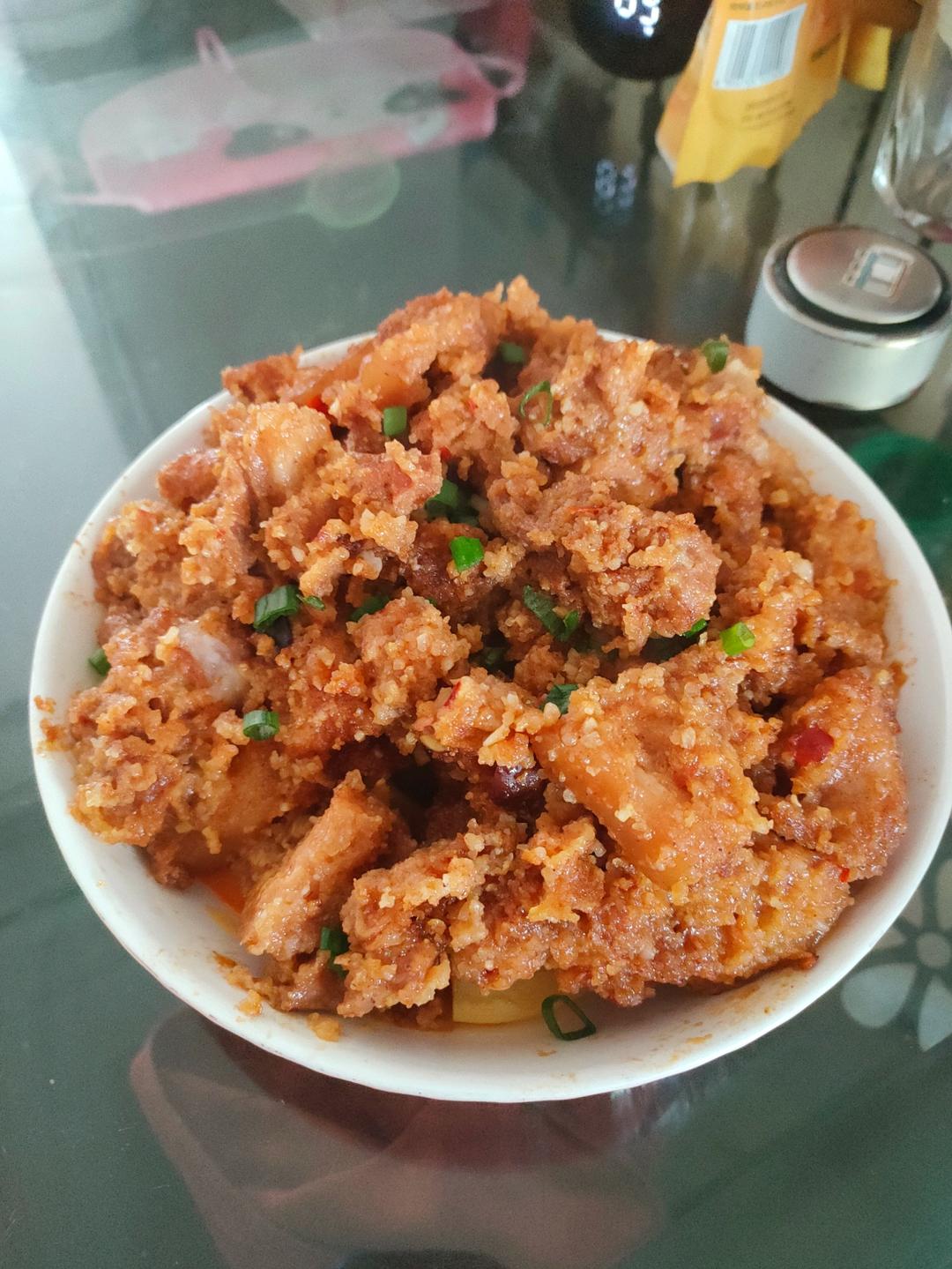 绝绝子！甩饭店几条街的粉蒸肉（粉蒸排骨）