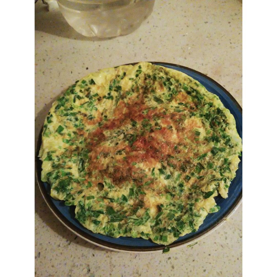 韭菜鸡蛋饼