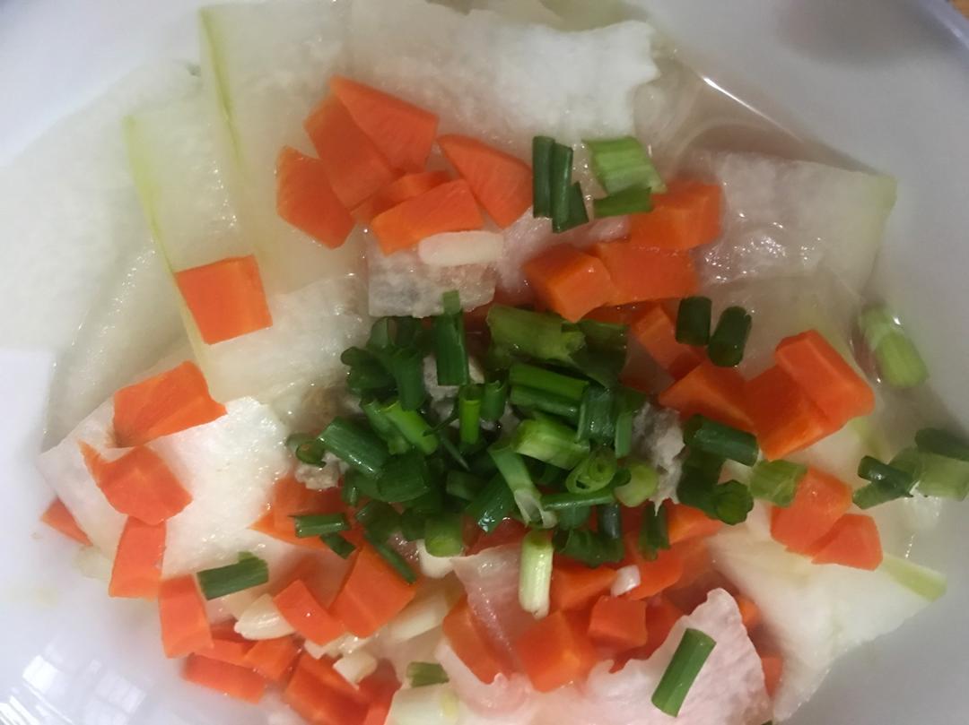 肉末蒸冬瓜