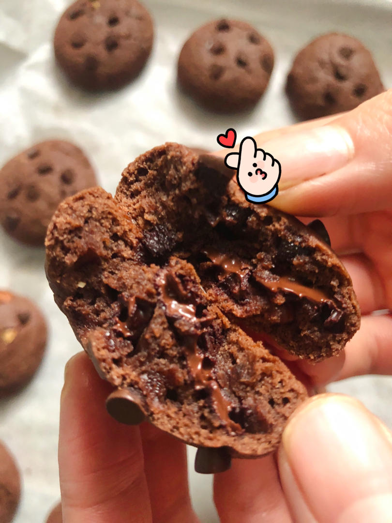 秒杀趣多多❗️巧克力坚果软曲奇饼干