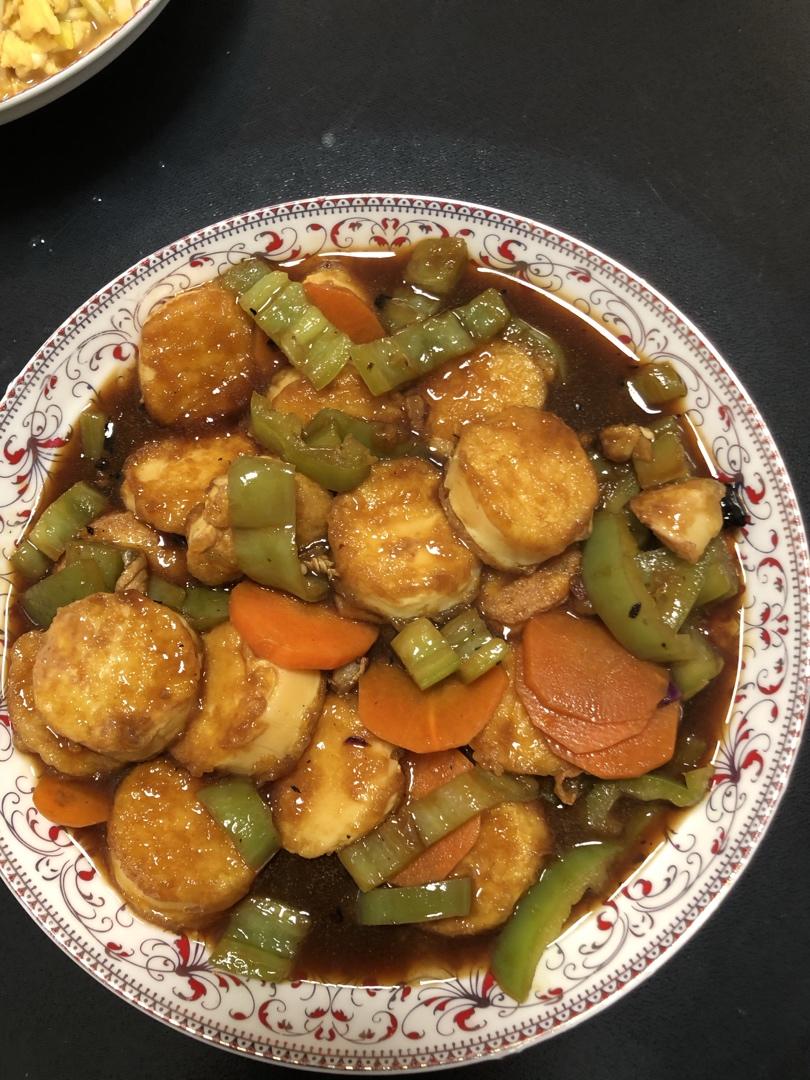 🔥超快手～酱汁日本豆腐，外酥里嫩