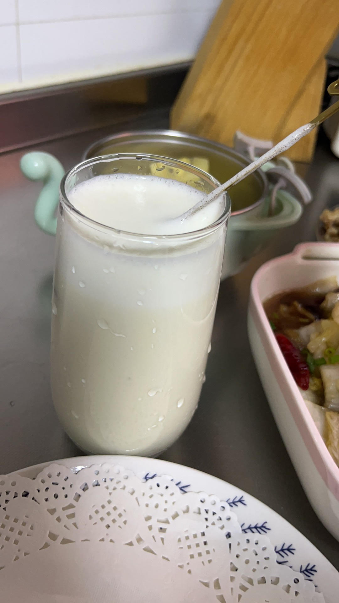 香蕉牛奶(搅拌机）