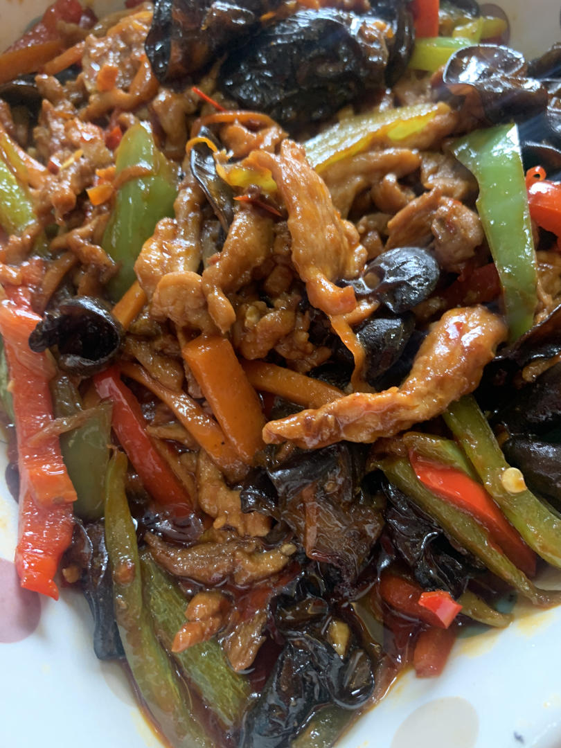 超级下饭鱼香肉丝（不辣版）