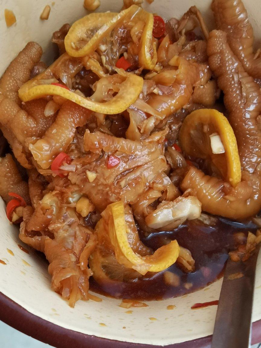 超级好吃的🍋酸辣无骨凤爪