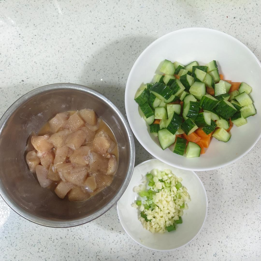 家庭版炒三丁
