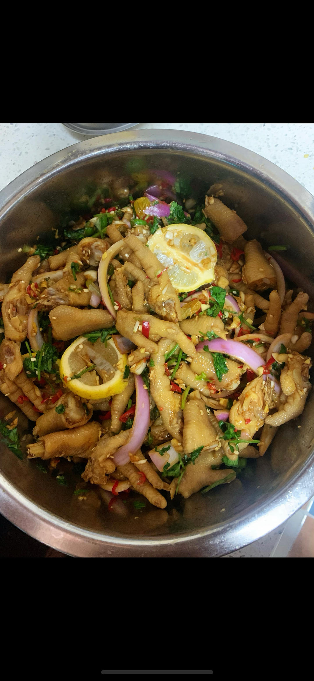 【柠檬酸辣鸡爪】自制超级无敌美味的网红鸡爪