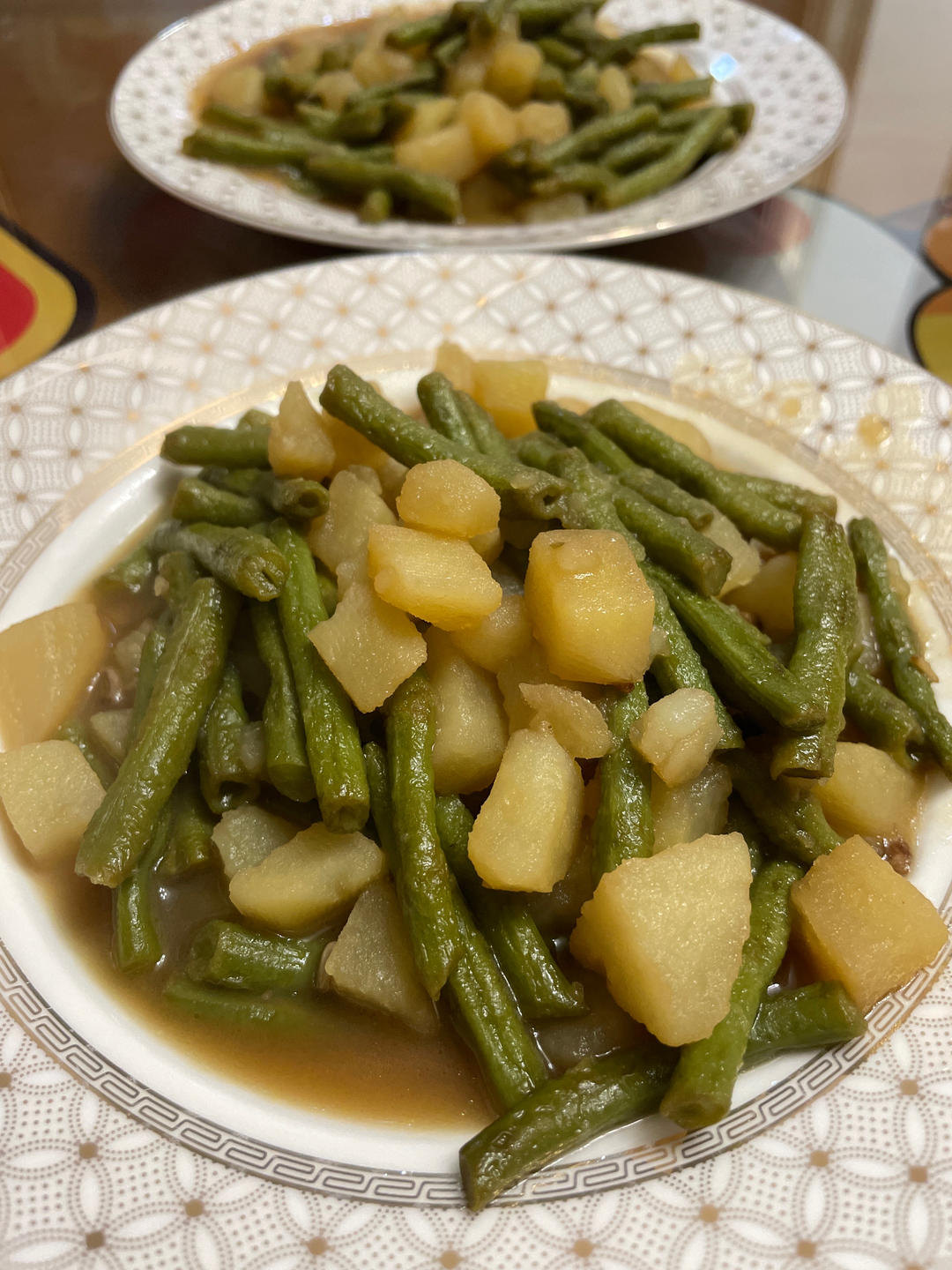 【家常菜】巨简单，超级下饭的豆角炖土豆
