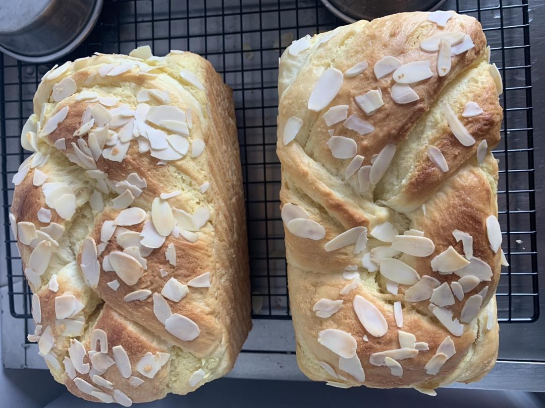 杏仁奶油吐司
