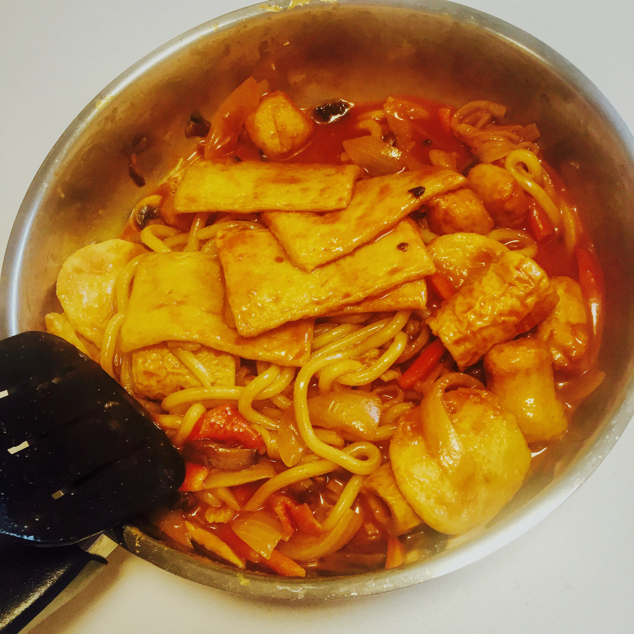 韩国辣炒鱼饼