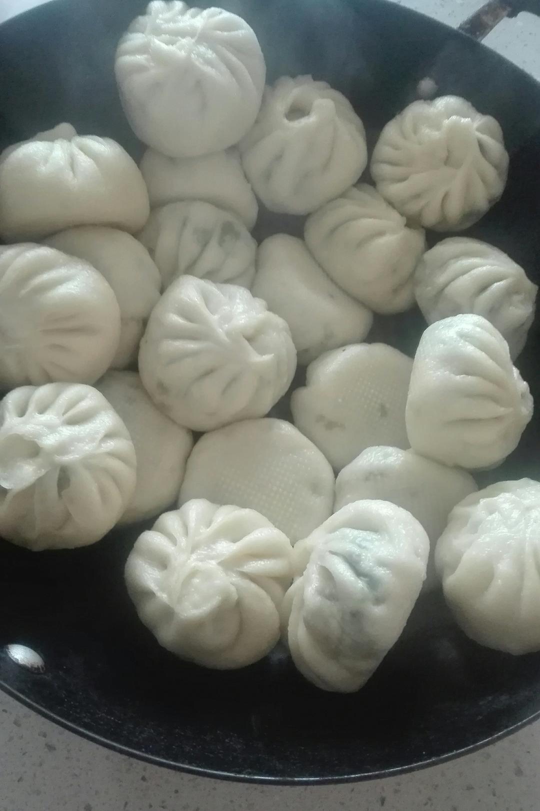 手工包子（肚脐包）