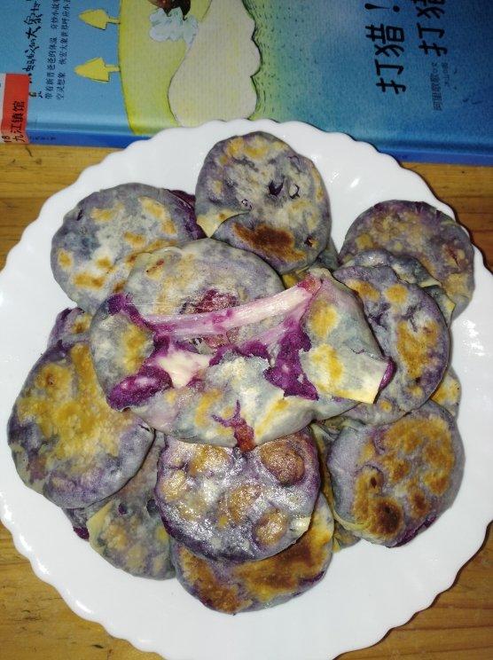 减脂紫薯饼