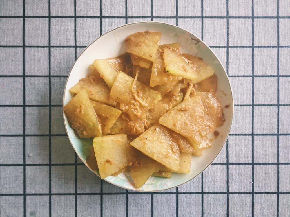 虾皮炒冬瓜